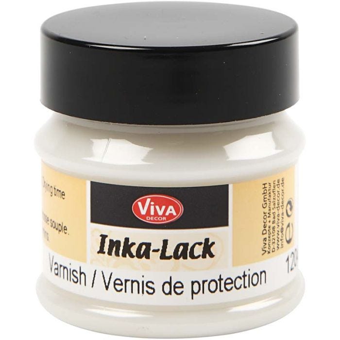 Inka Gold Varnish, transparent, 45 ml/ 1 tub