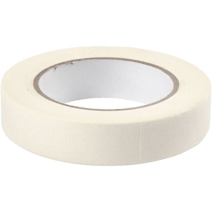 Masking tape, W: 25 mm, 50 m/ 1 roll