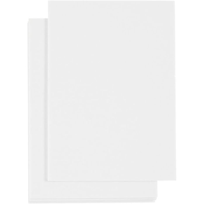 3D Foam Pads, A6, sheet 105x148 mm, thickness 2 mm, white, 5 sheet/ 1 pack