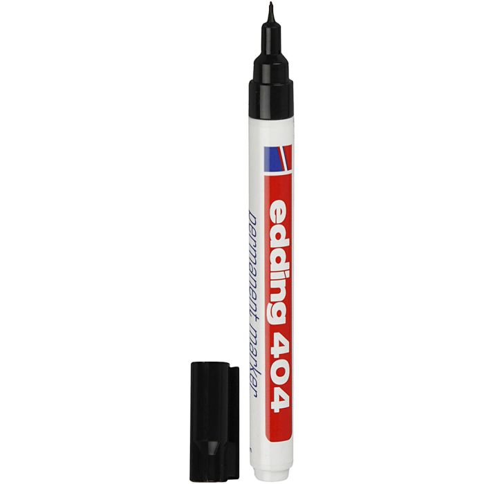 Edding 404 Marker, line 0,75 mm, black, 1 pc