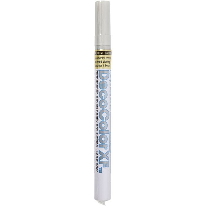 Deco Permanent Marker, line 0,8 mm, silver, 1 pc
