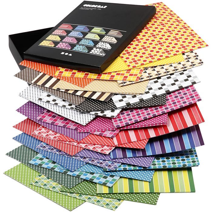 Color Bar Paper, A4, sheet 210x297 mm, 100 g, assorted colours, 16x10 sheet/ 1 pack