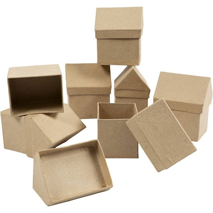 House, H: 10,5 cm, size 6x8,5 cm, 5x4 pc/ 1 pack