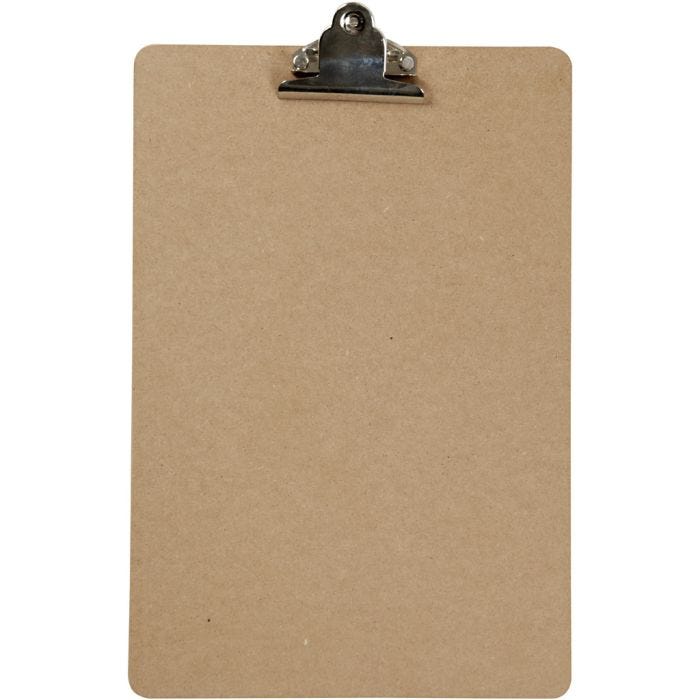 Clipboard, A4, size 23x34x0,3 cm, 1 pc