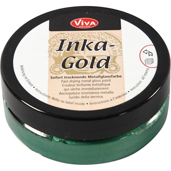 Inka Gold, emerald , 50 ml/ 1 tub