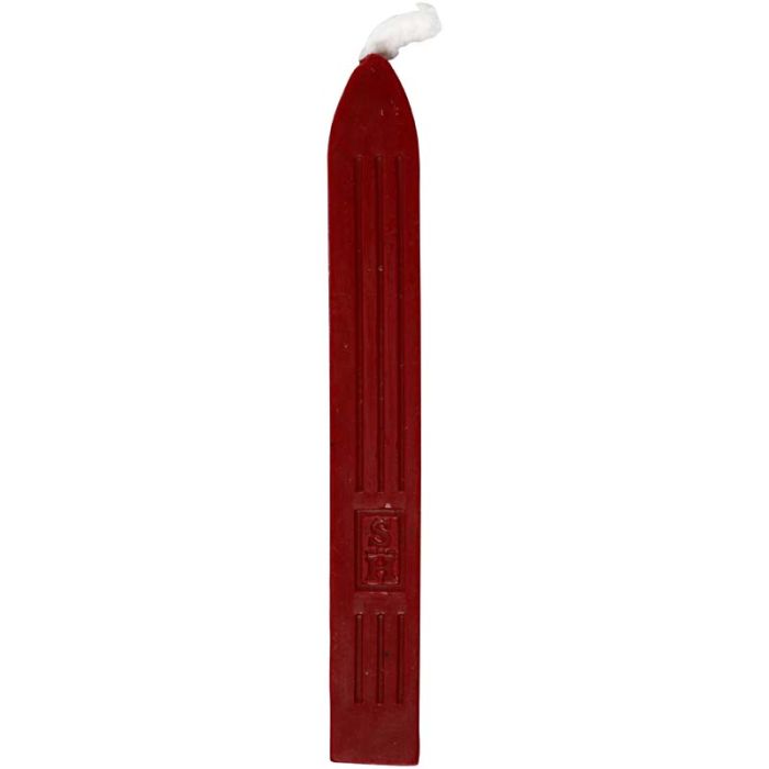 Sealing Wax, L: 10 cm, red, 3 pc/ 1 pack