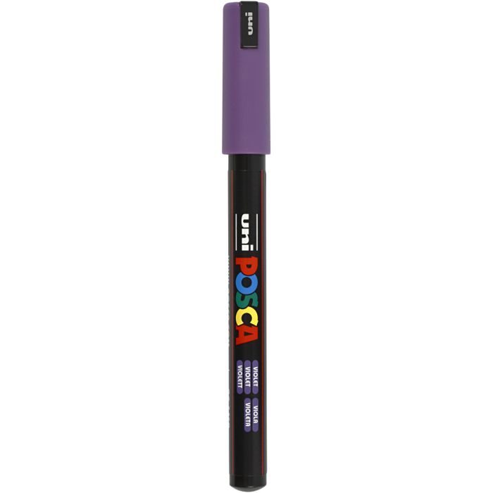 Posca Marker, no. PC-1MR, line 0,7 mm, extra-fine, violet, 1 pc