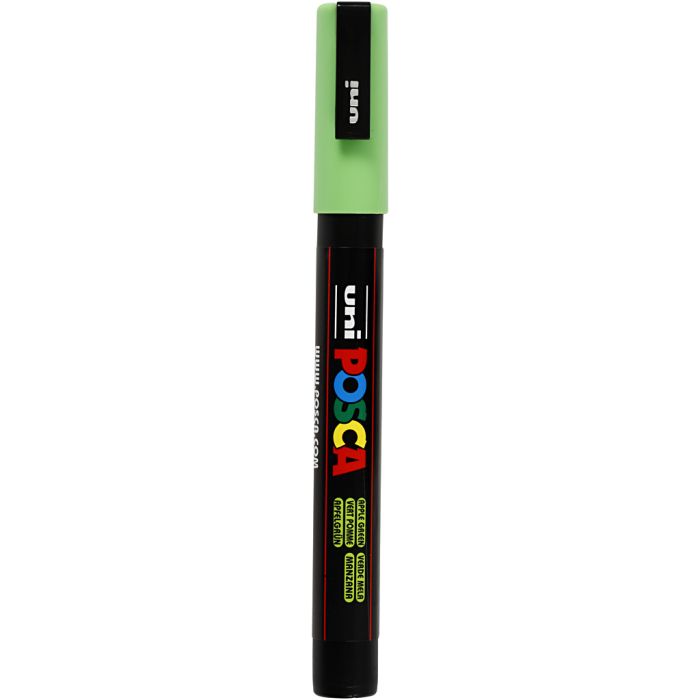 Posca Marker, no. PC-3M, line 0,9-1,3 mm, apple green, 1 pc