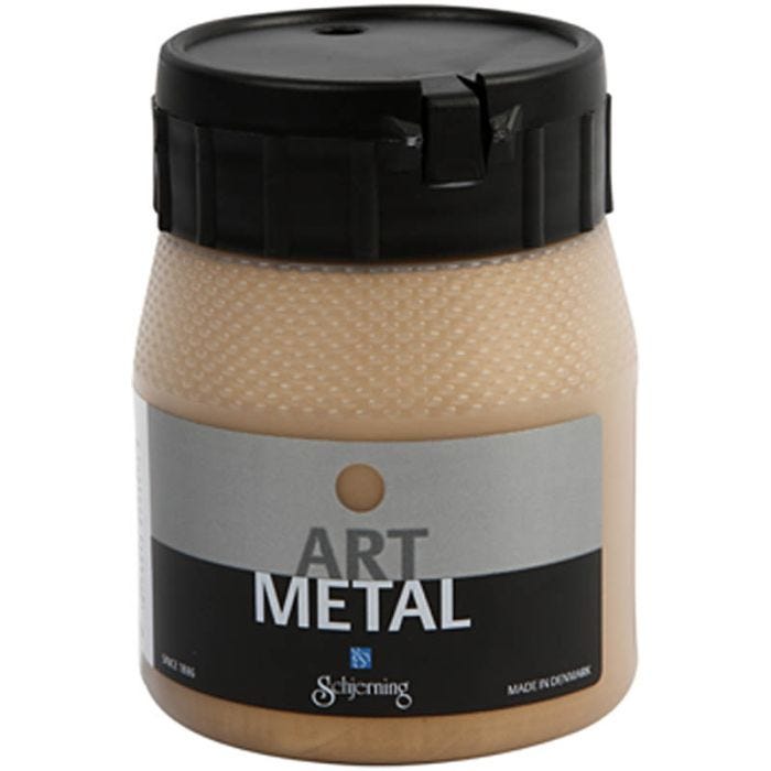 Craft Paint Metallic, medium gold(5104), 250 ml/ 1 bottle