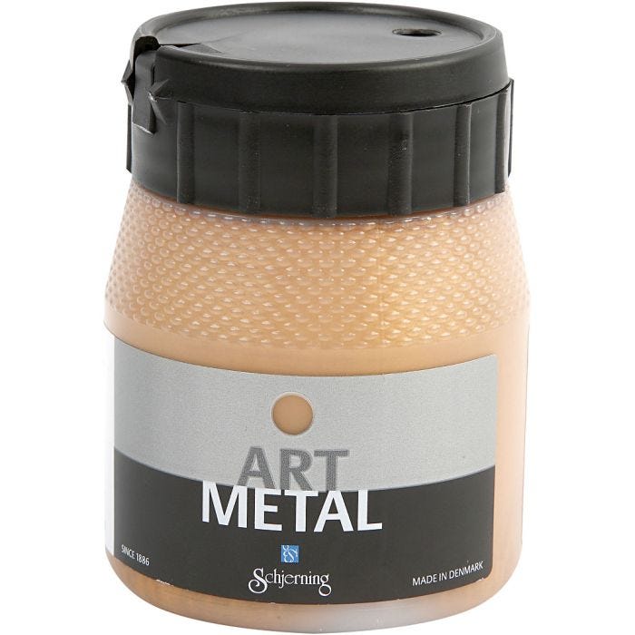 Craft Paint Metallic, dark gold(5106), 250ml/ 1 bottle