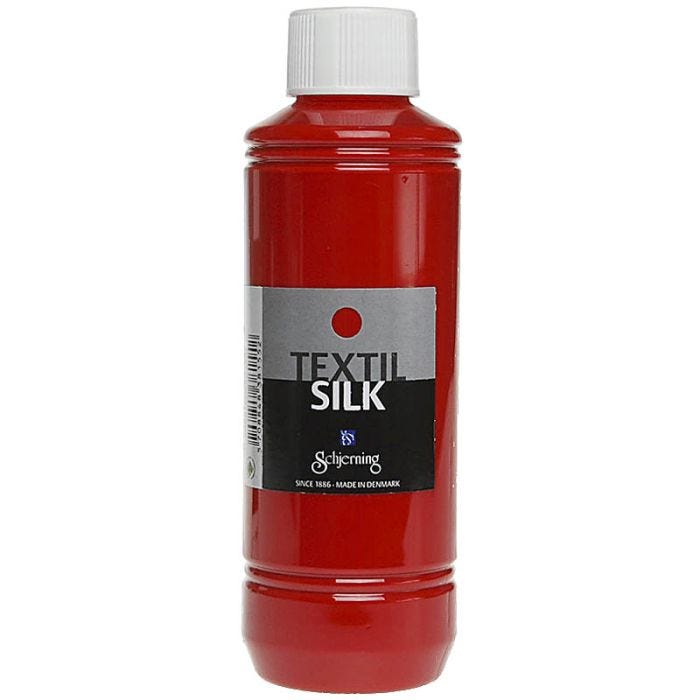 Textil Silk Paint, carmine red, 250 ml/ 1 bottle
