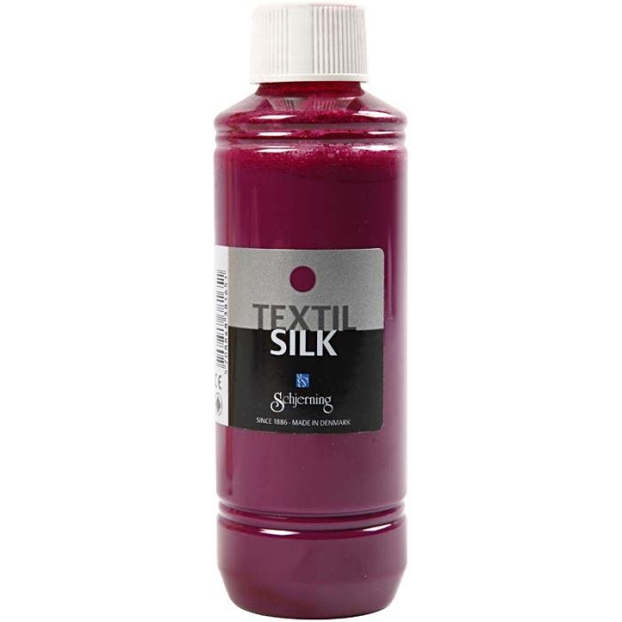 Textil Silk Paint, dark pink, 250 ml/ 1 bottle