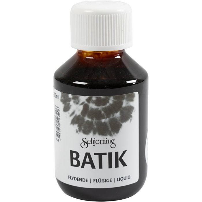 Batik dye, brown, 100 ml/ 1 bottle