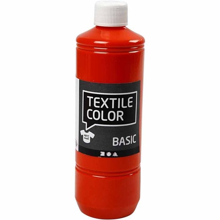 Textile Color, orange, 500 ml/ 1 bottle