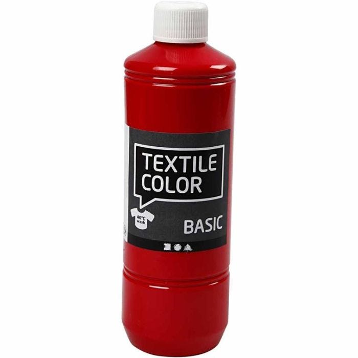 Textile Color, red, 500 ml/ 1 bottle