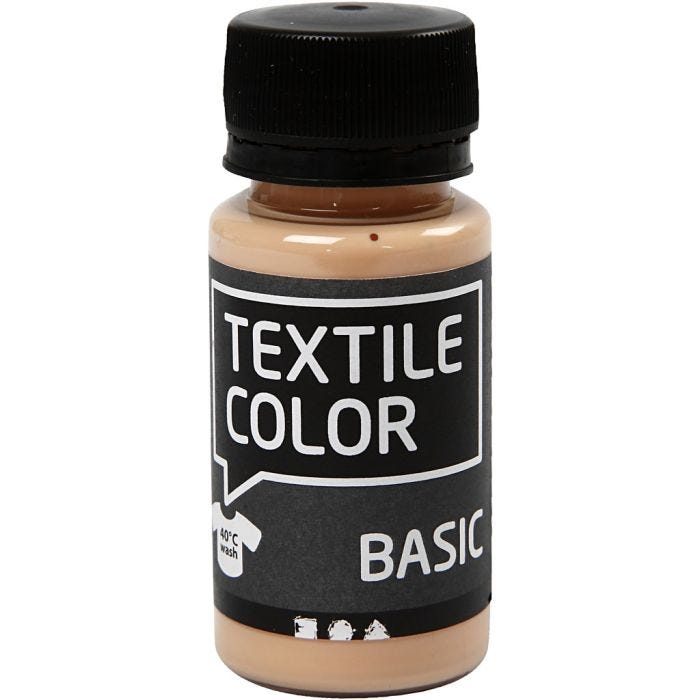 Textile Color, light beige, 50 ml/ 1 bottle