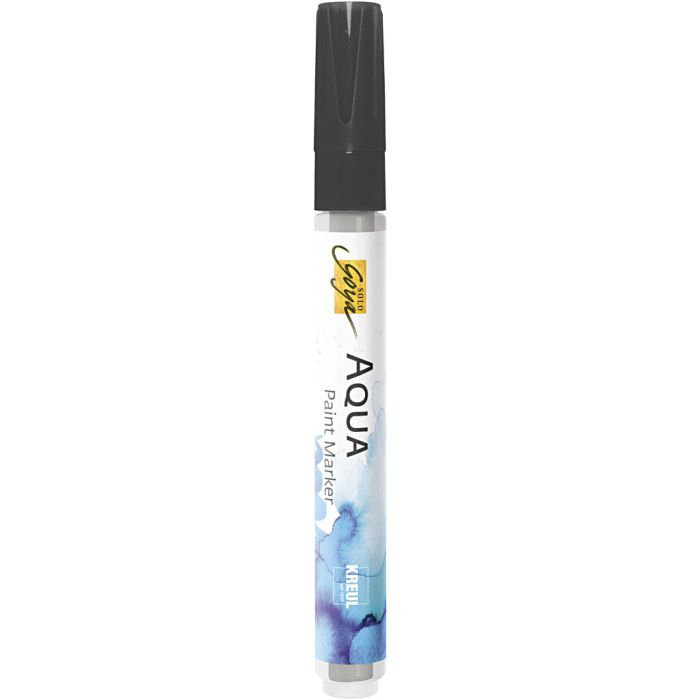 SOLO GOYA Aqua Paint Marker, black, 1 pc
