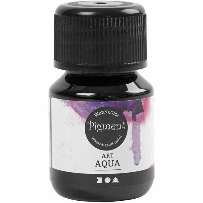 Liquid WaterColour, brown, 30 ml/ 1 bottle