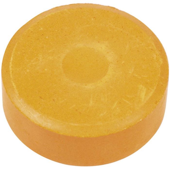 Watercolours, H: 16 mm, dia. 44 mm, orange, 6 pc/ 1 pack