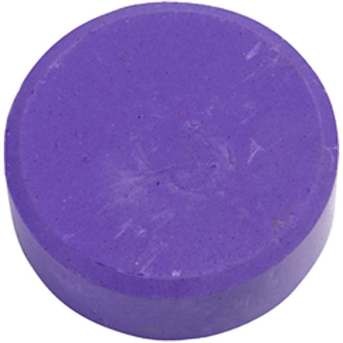 Watercolours, H: 16 mm, dia. 44 mm, purple, 6 pc/ 1 pack
