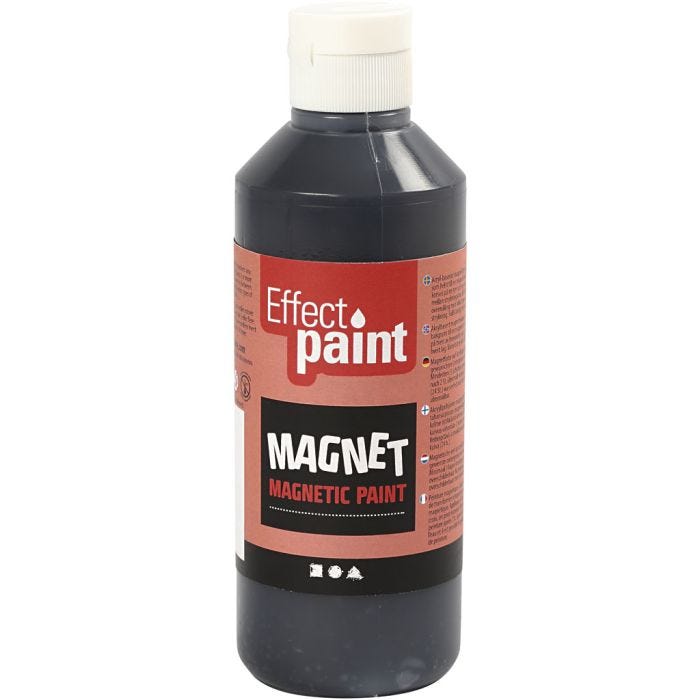 Magnetic Paint, black, 250ml/ 1 bottle