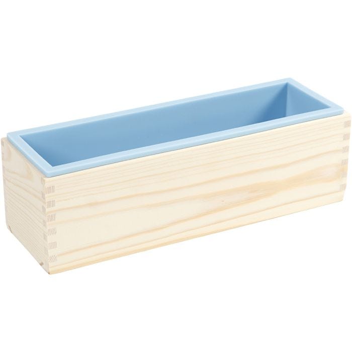 Silicone Mould, H: 8 cm, L: 27,5 cm, W: 8,6 cm, 1500 ml, 1 pc