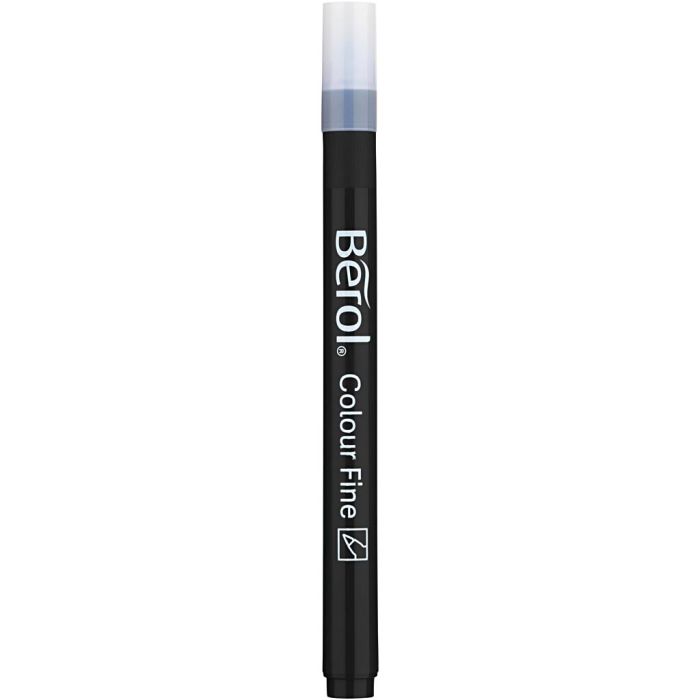 Berol Colourfine, line 0,6 mm, black, 12 pc/ 1 pack