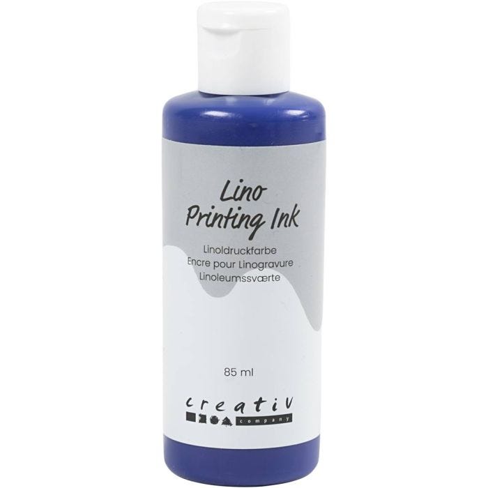 Lino Printing Ink, blue, 85 ml/ 1 bottle