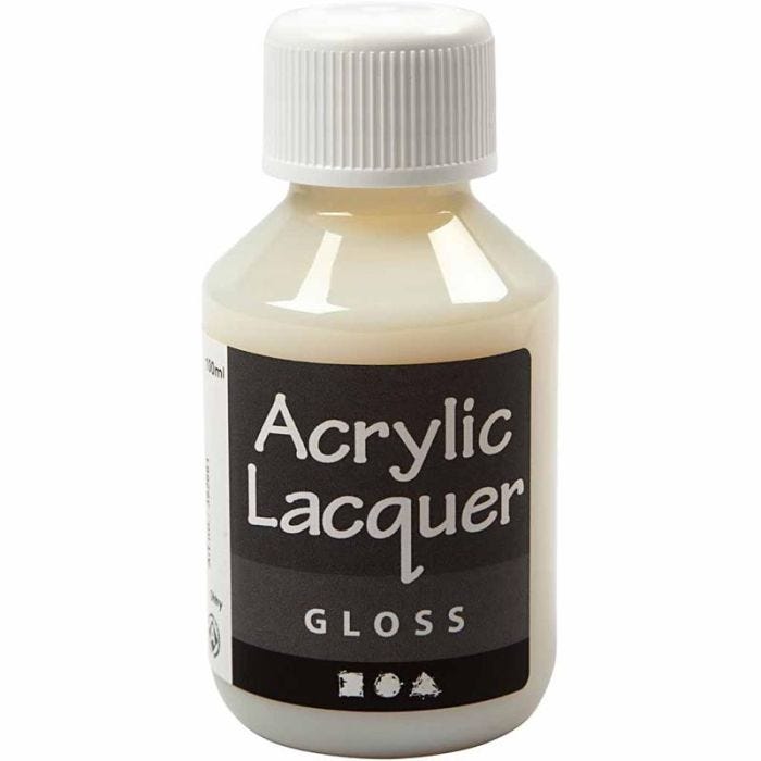 Acrylic Lacquer, glossy, 100 ml/ 1 bottle