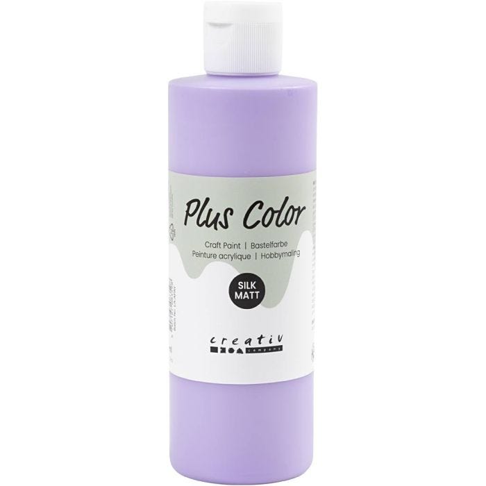 Plus Color Craft Paint, violet, 250ml/ 1 bottle