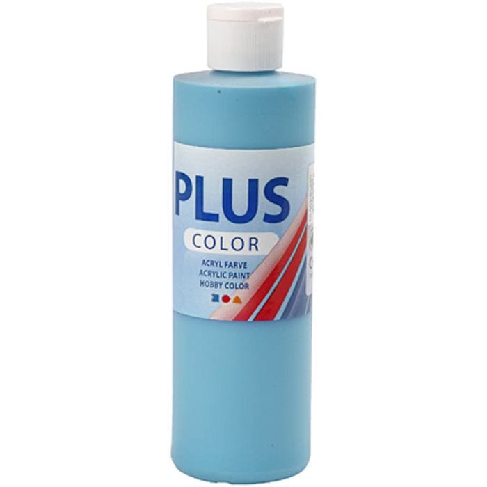 Plus Color Craft Paint, turquoise, 250 ml/ 1 bottle
