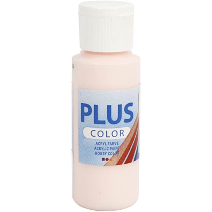 Plus Color Craft Paint, pale rose, 60 ml/ 1 bottle