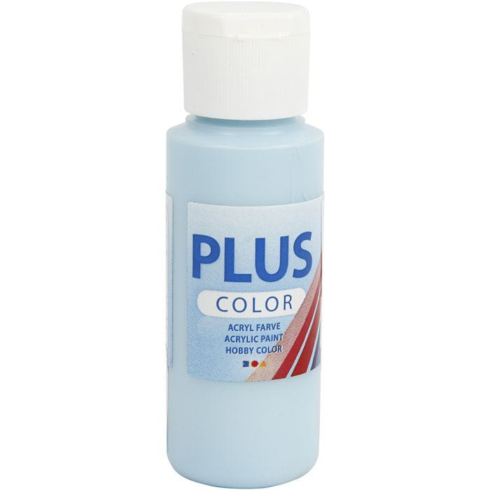 Plus Color Craft Paint, ice blue, 60 ml/ 1 bottle