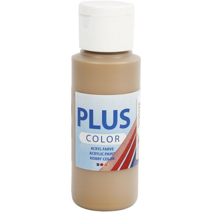 Plus Color Craft Paint, antique gold, 60ml/ 1 bottle