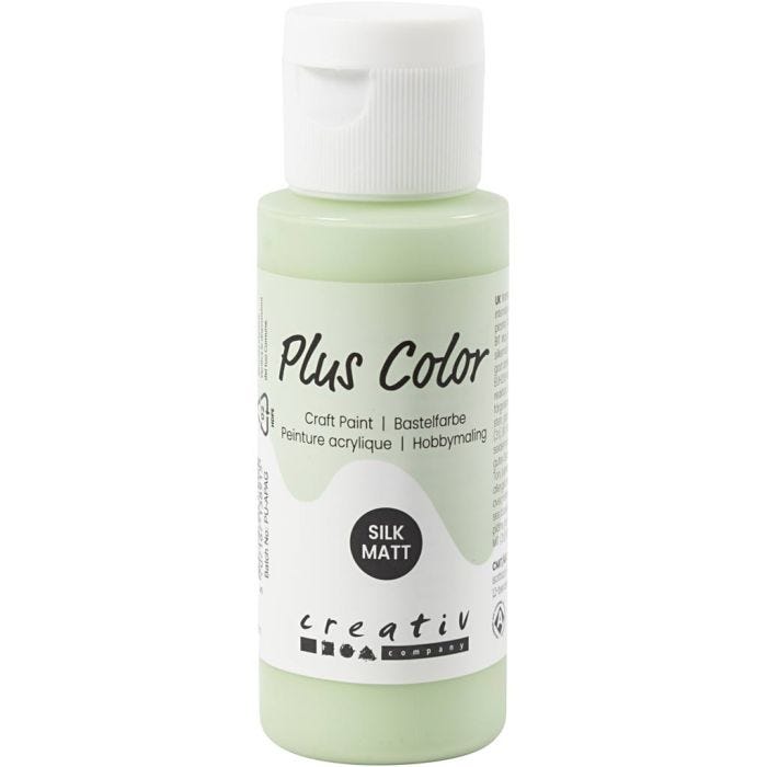 Plus Color Craft Paint, spring green, 60ml/ 1 bottle
