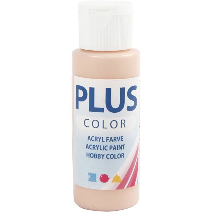 Plus Color Craft Paint, peach, 60ml/ 1 bottle