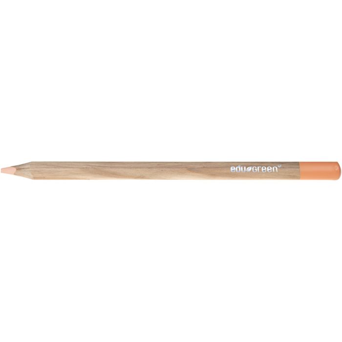 Edugreen Jumbo Coloured Pencils, lead 5 mm, salmon, 10 pc/ 1 pack
