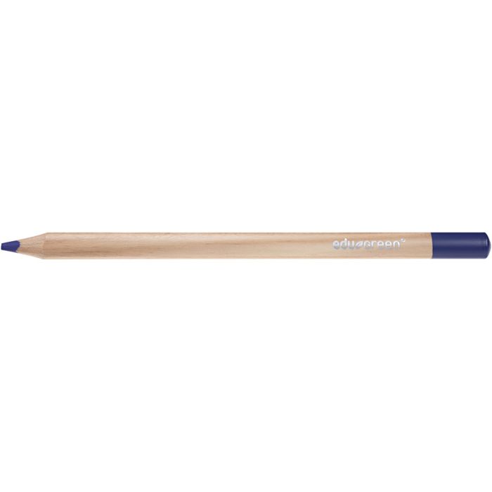 Edugreen Jumbo Coloured Pencils, lead 5 mm, violet, 10 pc/ 1 pack