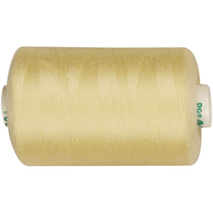 Sewing Thread, yellow, 1000 m/ 1 roll