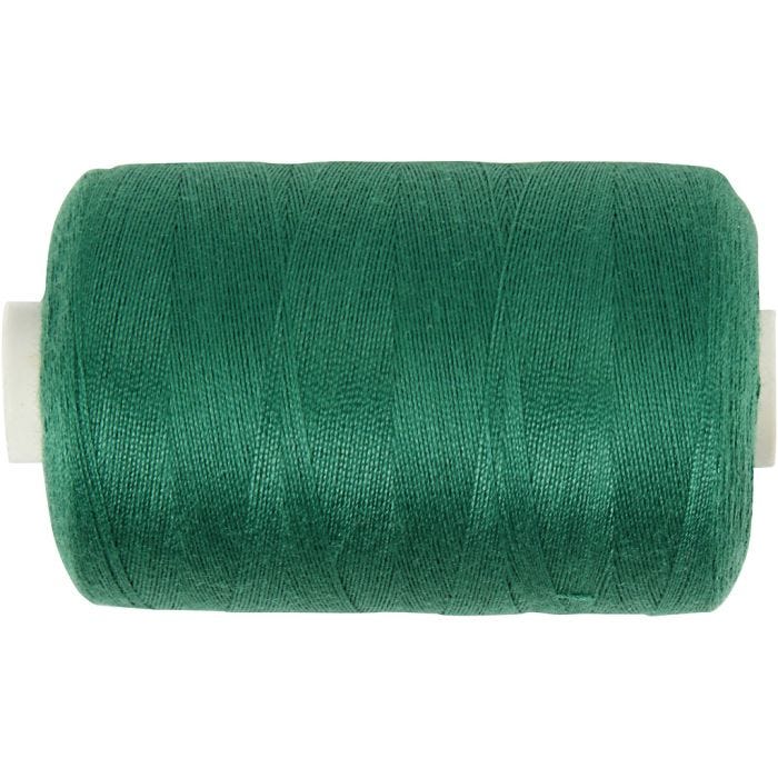 Sewing Thread, green, 1000 m/ 1 roll
