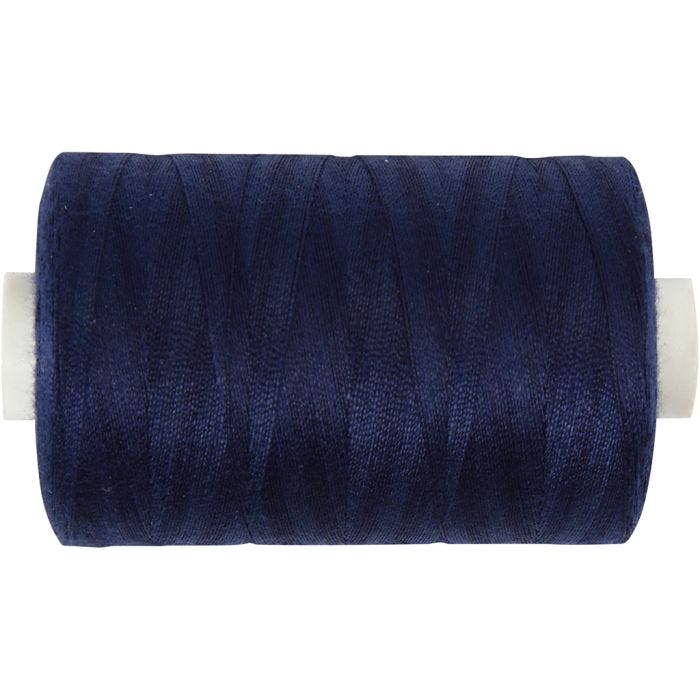 Sewing Thread, navy blue, 1000 m/ 1 roll