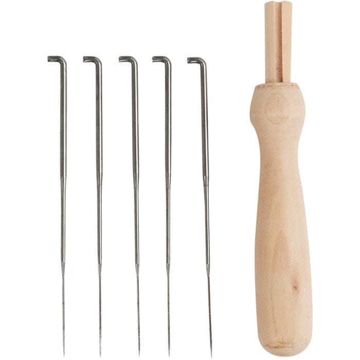 Felting Needle Holder, 9 cm, 1 set