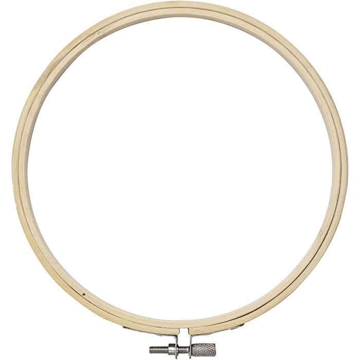 Embroidery frame, dia. 15 cm, 1 pc