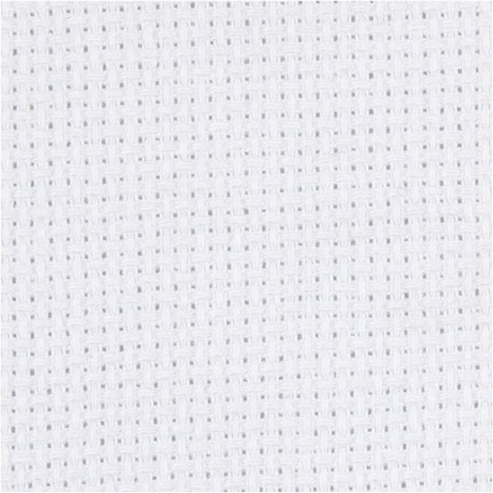 Aida Fabric, W: 150 cm, 70 squares per 10cm , white, 3 m/ 1 pc