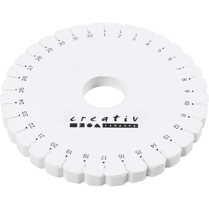 Kumihimo Braiding Disc, dia. 12 cm, 1 pc