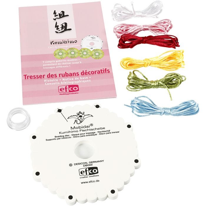 Kumihimo Starter Kit, 1 set