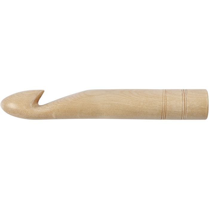 Crochet Hook, 35, L: 23 cm, size 35 mm, 1 pc