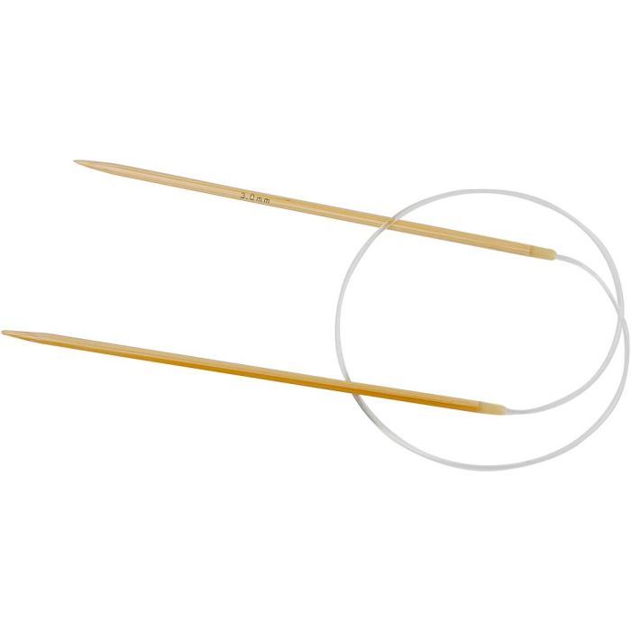 Circular Knitting Needle, L: 60 cm, size 3 mm, 1 pc