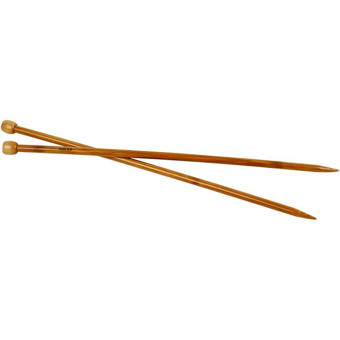 Knitting Needles, 35 cm, 8 mm, 1 pair