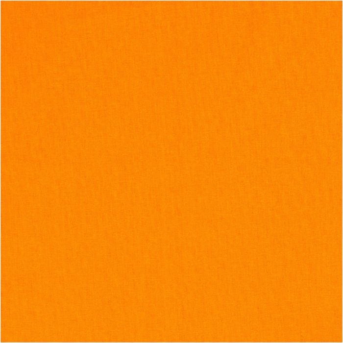 Fabric, W: 145 cm, 140 g, orange, 10 m/ 1 roll